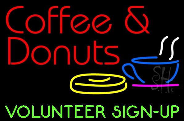 Volunteer to Host  COFFEE & DONUTS