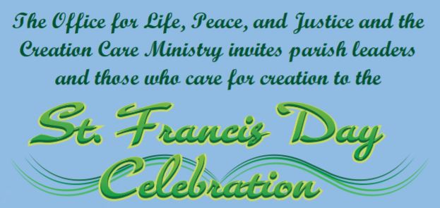 St. Francis Day Celebration at the Pastoral Center