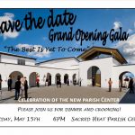 Save the Date, Grand Opening Gala