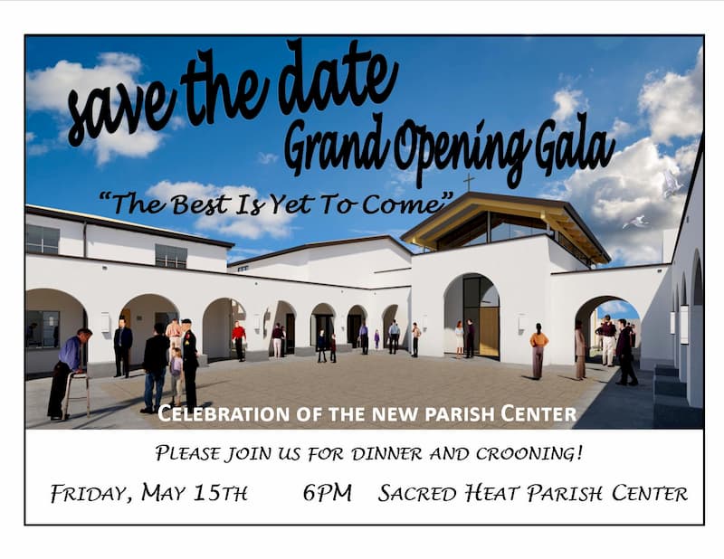 Save the Date, Grand Opening Gala