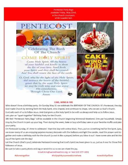 Pentecost Party