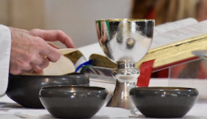 The Eucharist is the sacrificial memorial of Christ’s Passion, Death and Resurrection by which we have been redeemed.