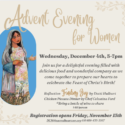 Advent Evening for Women | Dinner